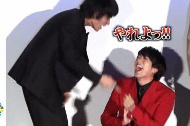 新田真剣佑、ブチギレる北村匠海に笑い止まらず…「やれよ！」 マイペースなマッケンにキャスト陣がツッコミ！　映画『サヨナラまでの30分』公開記念舞台あいさつ