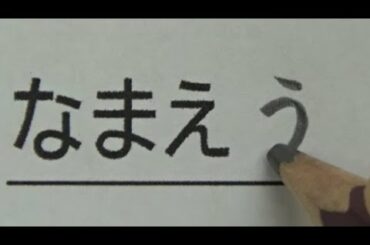 先生も読むのに5秒かかる名前の書き方をする小学一年生