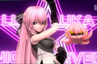 [1080P Full風] Luka Luka★Night Fever ルカルカ★ナイトフィーバー 巡音ルカ Project DIVA English lyrics romaji subtitles