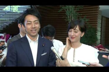 小泉進次郎氏と滝川クリステルさん 結婚報告