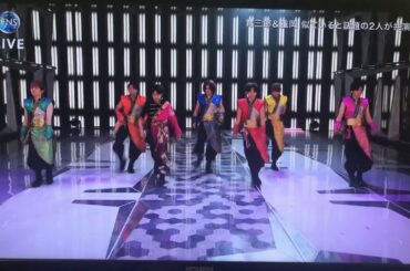 "FNS歌謡祭"山崎育三郎×ジャニーズWEST「お祭りマンボ」