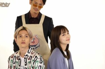 ザテレビジョン 撮影&インタビュー 川口春奈・玉木宏・志尊淳 極主夫道