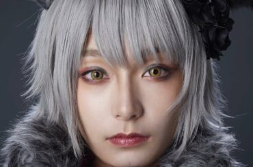 宇垣美里が「人狼」に　変身メイクの過程を大公開　「THE COSPLAY MAKEUP」HOW TO ムービー「人狼」柘榴  ザクロ