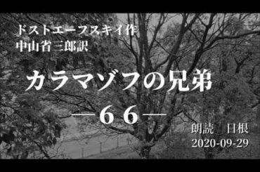 ドストエーフスキイ『カラマゾフの兄弟』第６６回