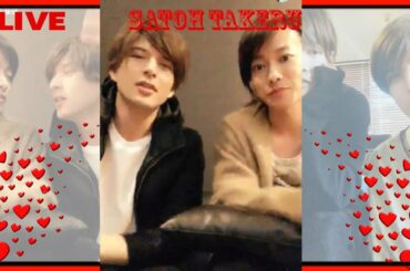 🔴佐藤健x城田優sugar生電話 | Takeru Sato  sugar  ① 佐藤健くん と城田優さん | 面白い話