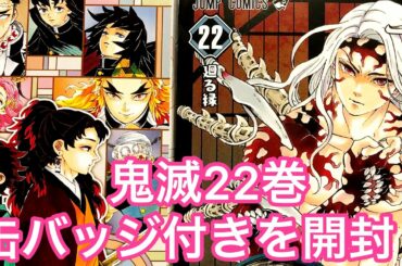【鬼滅の刃２２巻 同梱版開封！】で石原さとみロスをなんとか乗り越える、、缶バッジ素敵過ぎました！【鬼滅22巻】