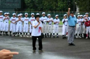 片岡安祐美（茨城ゴールデンゴールズ）始球式！