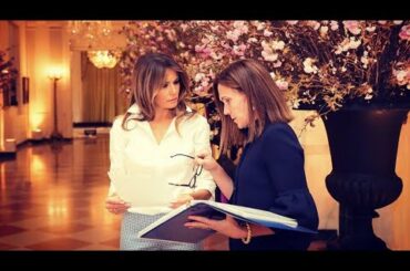 メラニア・トランプ夫人の大仕事 初の公式晩餐会
