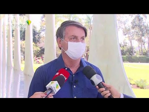 “コロナ軽視”ブラジル大統領がPCR検査「陽性」(20/07/08) “コロナ軽視”ブラジル大統領がPCR検査「陽性」(20/07/08)