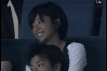 片岡安祐美 野球観戦