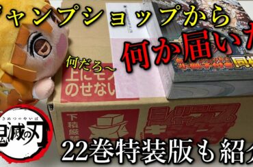 【鬼滅の刃】ジャンプショップから何か届いたので、22巻特装版と合わせて開封して紹介します。ジャンショグッズのコンプリート法を教えます。 【鬼滅の刃】ジャンプショップから何か届いたので、22巻特装版と合わせて開封して紹介します。ジャンショグッズのコンプリート法を教えます。