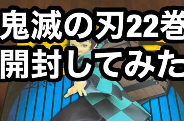 鬼滅の刃22巻　付録付開封してみた