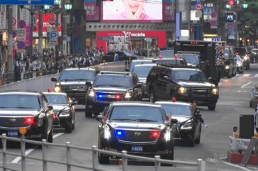 トランプ大統領　炉端焼き店到着 【2019.05.26】