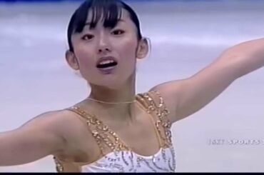 安藤美姫 Miki Ando - 2003 World Jr. Free Skating - "La Bayadre", "Le Corsaire"