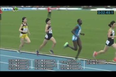 田中希実 陸上女子3000m 日本記録8分41秒35