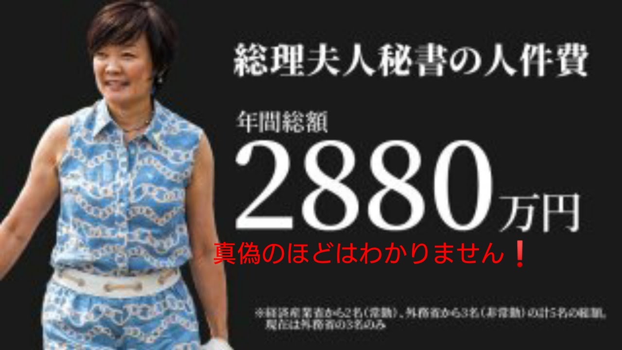 #安倍晋三  山本太郎『アッキード事件‼️』総理夫人に秘書5人❗日当もらってる❓私人か？公人か？