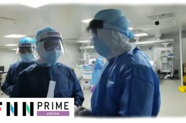 中国　感染者“尿”から新型コロナウイルス検出と報道