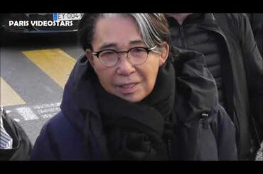 Stylist KENZO TAKADA 高田賢三 last appearance at Paris Fashion Week - show Kenzo 26 february 2020 - RIP