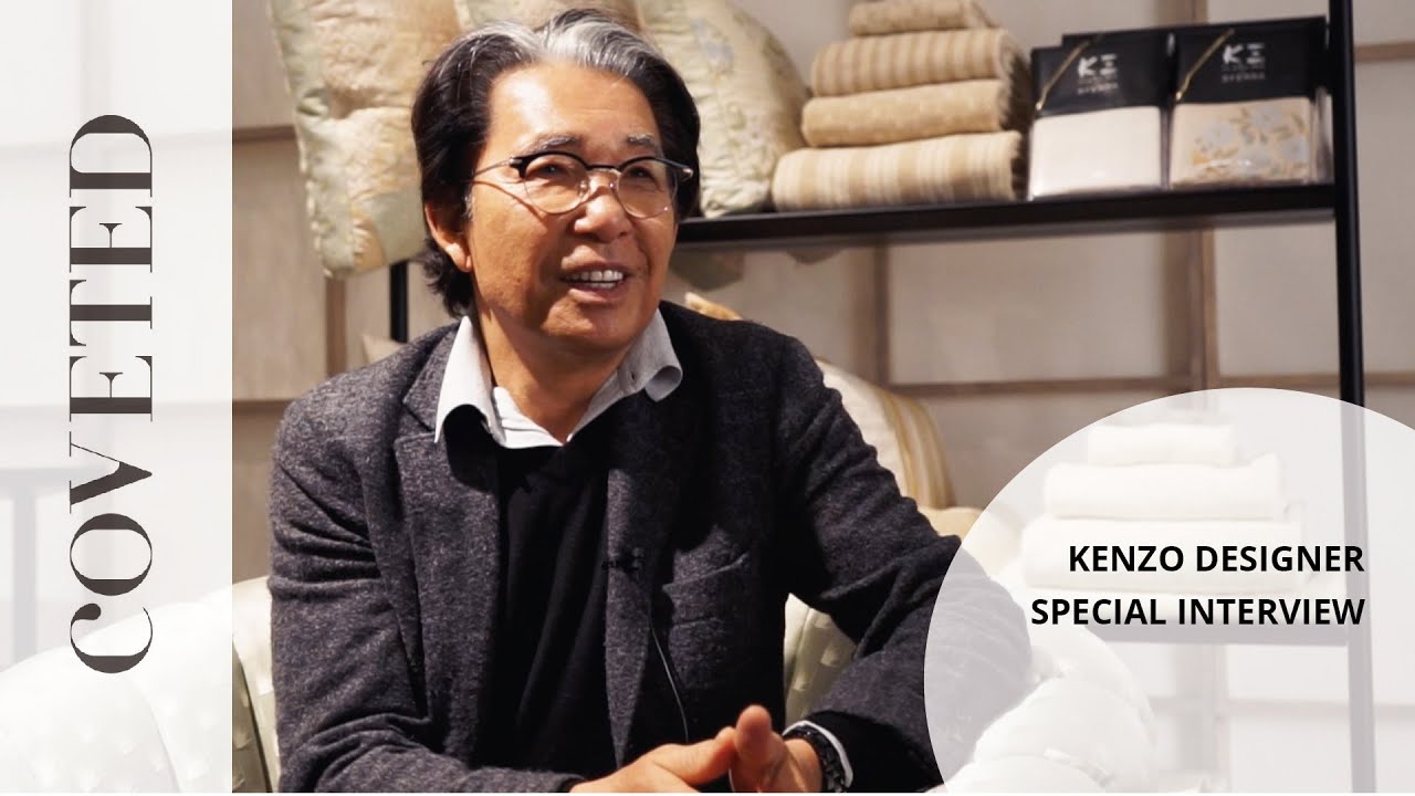 From Fashion to Lifestyle! Coveted Interviews Kenzo Takada Designer From Fashion to Lifestyle! Coveted Interviews Kenzo Takada Designer