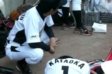 足利百景☆萩本欽一監督、試合後の安祐美ちゃんをフォロー