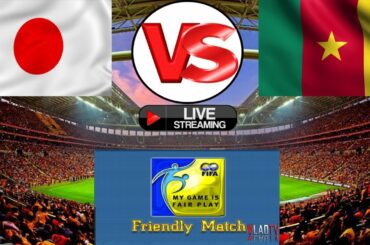 HD ⚽ 日本対カメルーン ⚽ Japan VS Cameroon ⚽WORLD: Friendly International match