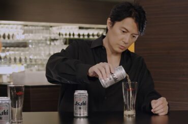 アサヒスーパードライ 「スーパードライ史上最高のうまさ」 福山雅治 スタンダード注ぎ 40秒 福山雅治 菅田将暉 中村倫也