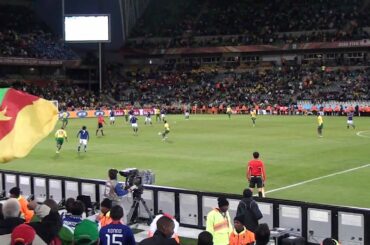 【2010 FIFA WORLD CUP 南アフリカ】日本対カメルーン 勝利の瞬間