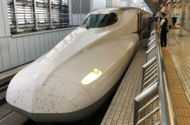 【車窓右側】N700系 東海道新幹線ひかり654号 新大阪〜東京