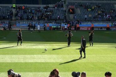 【2010 FIFA WORLD CUP 南アフリカ】日本対カメルーン ウォーミングアップ