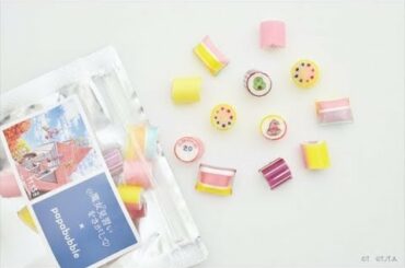 ✅  誕生20周年記念映画『魔女見習いをさがして』（11月13日公開）をきっかけに、最注目されている「おジャ魔女どれみ」。このたび、バルセロナ発祥のアート・キャンディ・ショップ「papabubble／