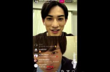 町田啓太　インスタライブ　2020-10-08