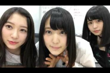 菅井友香･長濱ねる･佐藤詩織･齋藤冬優花（欅坂46） 2017年07月01日 【SHOWROOM】