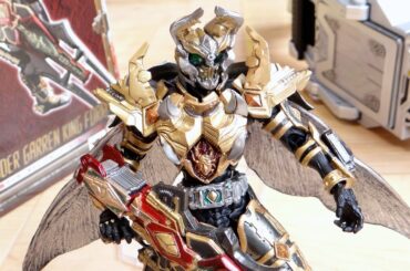 実はあった！ギャレンの最終フォーム！SIC 仮面ライダーギャレン キングフォーム レビュー！ホビージャパン限定HERO SAGA 重醒銃キングラウザー付属