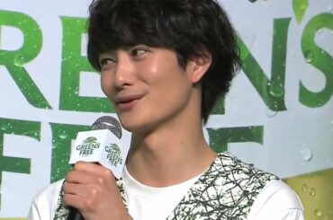 岡田将生は“意識高い系”？松岡茉優が美肌を絶賛「つるつる」　「キリン グリーンズフリー」新CM発表会