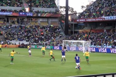 【2010 FIFA WORLD CUP 南アフリカ】日本対カメルーン 本田と松井