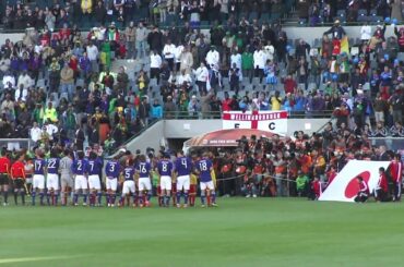 南アフリカワールドカップ、日本VSカメルーン、君が代