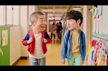 友達感満載！小学生の岡田将生&ハライチ澤部／「ポケットモンスター ソード・シールド」CM