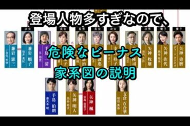 危険なビーナス：永久保存版、危険なビーナス、矢神家の家系図。