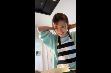 【インスタライブ】松本まりか 料理(20200404)