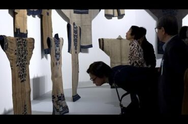 道立近代美術館で「アイヌの美しき手仕事」展 開幕