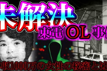 【未解決】東電OL事件【真犯人はすぐそばに...】