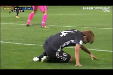 【祝】ロシアW杯出場決定ハイライト！日本VSオーストラリア【サッカー日本代表】