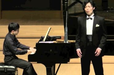 詩人の恋より "Aus meine Tränen sprießen" 僕の涙から花が咲き、吐息は小鳥の歌となる