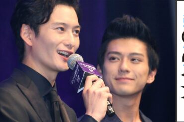 新田真剣佑、岡田将生に“告白”「愛してました…」　映画「ジョジョの奇妙な冒険 ダイヤモンドは砕けない 第一章」ジャパンプレミア2