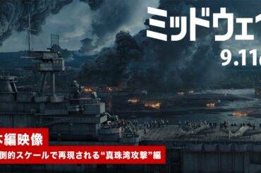 映画『ミッドウェイ』本編映像|圧倒的スケールで再現される“真珠湾攻撃” 映画『ミッドウェイ』本編映像|圧倒的スケールで再現される“真珠湾攻撃”