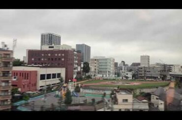 新幹線のぞみ1号N700A 車窓[1/3]東京→京都/ 東海道山陽新幹線 東京600発(博多行)