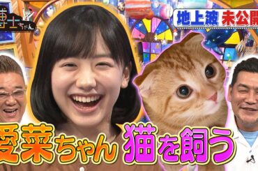 【芦田愛菜 猫を飼う】博士ちゃん 未公開トーク!