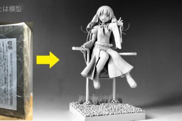【神様になった日】ひなのフィギュアを作ってみた【clay figure/粘土】The Day I Became a God  Hina