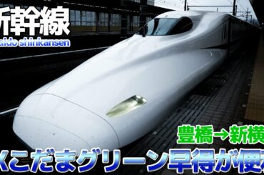 【東海道新幹線】この動画は特に見なくてもいいです / 豊橋→新横浜
