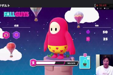 【#3】EIKOがFALL GUYSを生配信！【ゲーム実況】